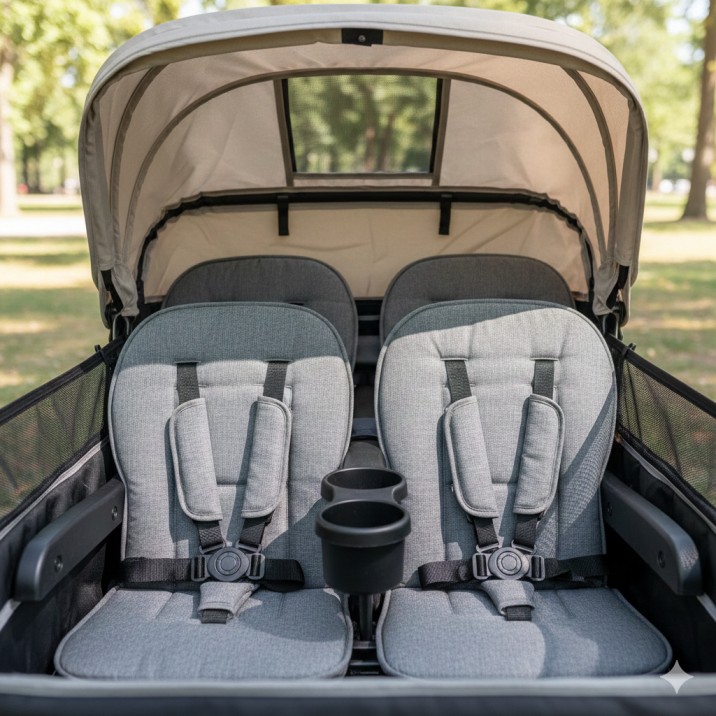 4 Seater Wagon Stroller