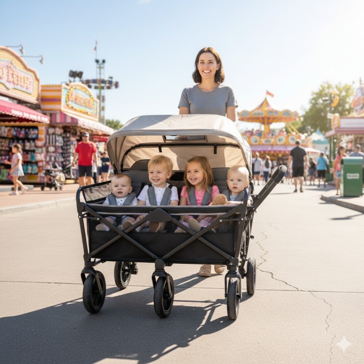 4 Seater Wagon Stroller