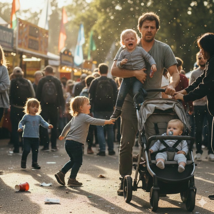4 Seater Wagon Stroller