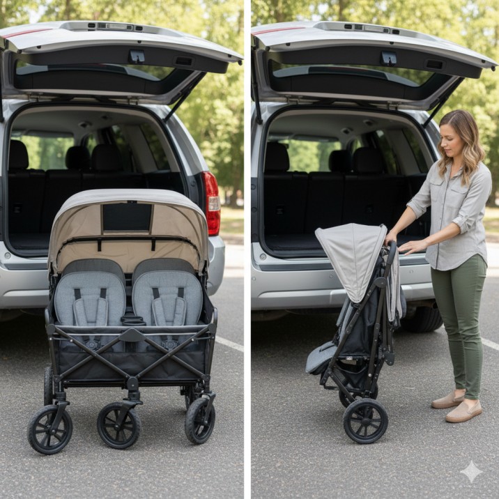 4 Seater Wagon Stroller