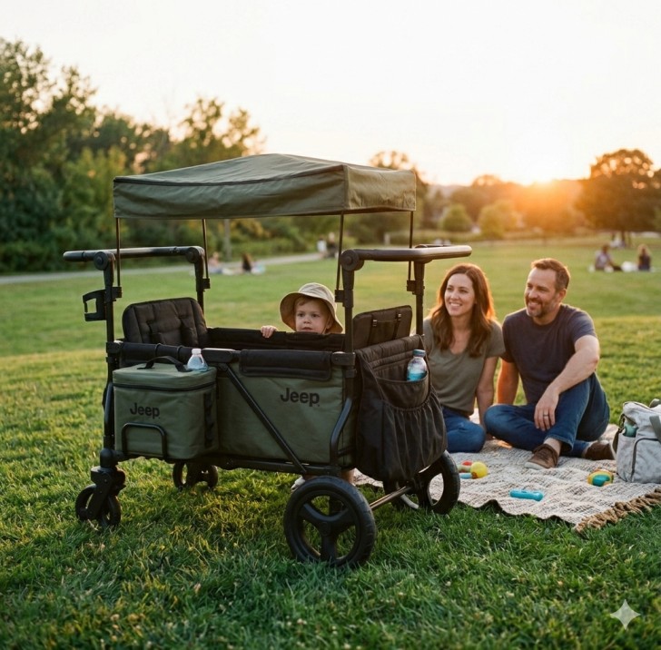 Jeep Wrangler Stroller Wagon