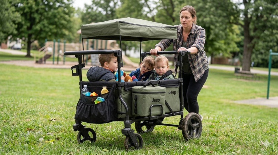 Jeep Wrangler Stroller Wagon