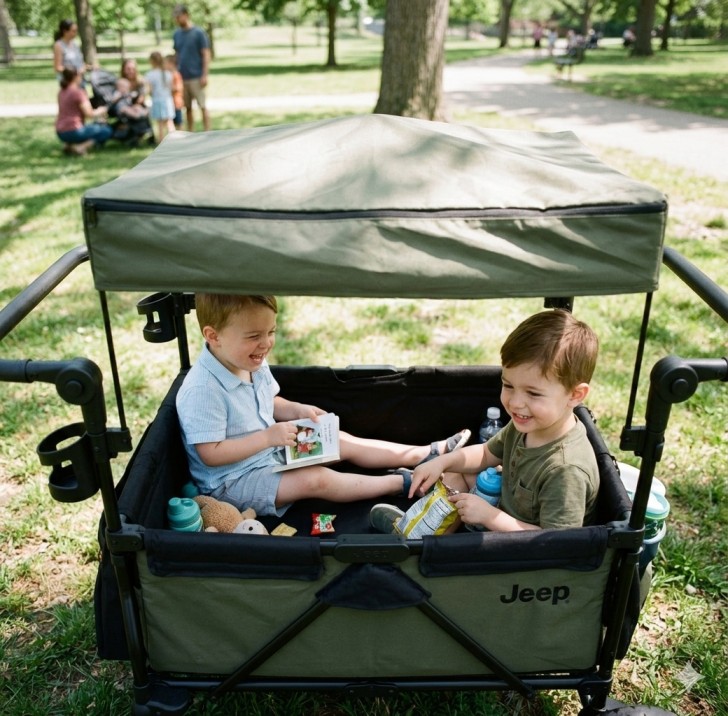 Jeep Wrangler Stroller Wagon
