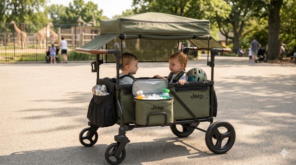 Jeep Wrangler Stroller Wagon