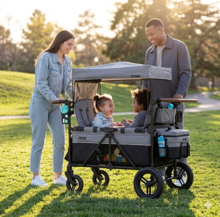 Jeep Wrangler Stroller Wagon Review