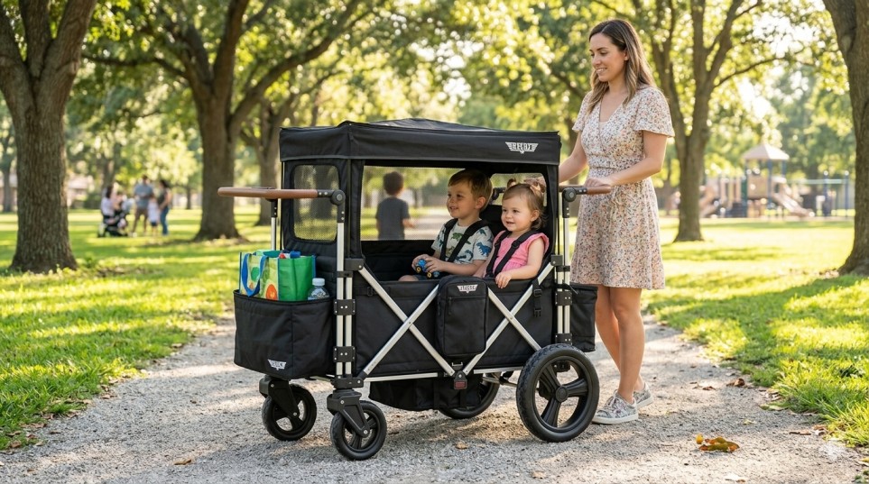 Keenz 7S Stroller Wagon Review