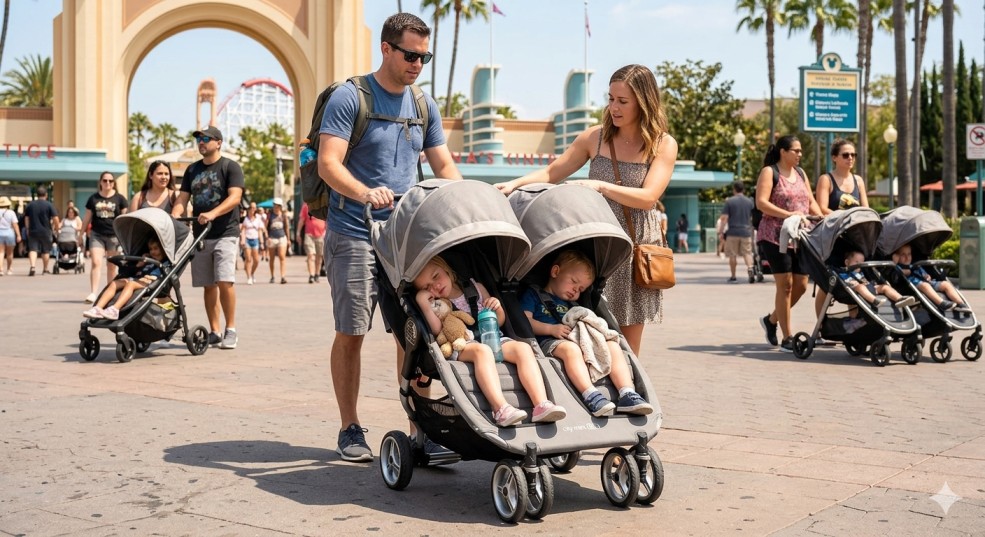 Are Stroller Wagons Allowed at Disney World