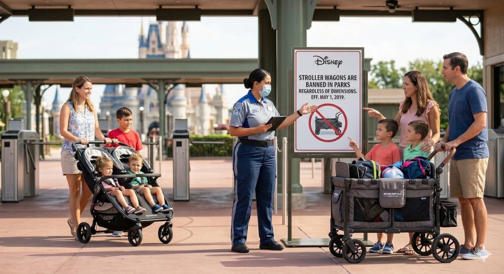 Are Stroller Wagons Allowed at Disney World