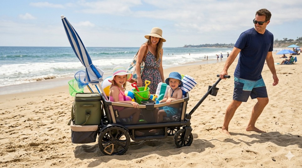 Best Beach Wagons for Kids