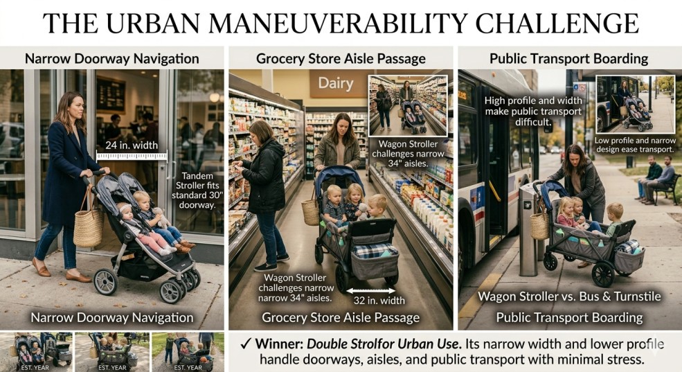 Double Stroller vs Wagon