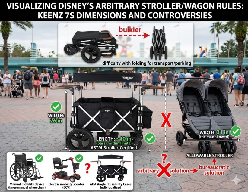 Are Stroller Wagons Allowed at Disney World