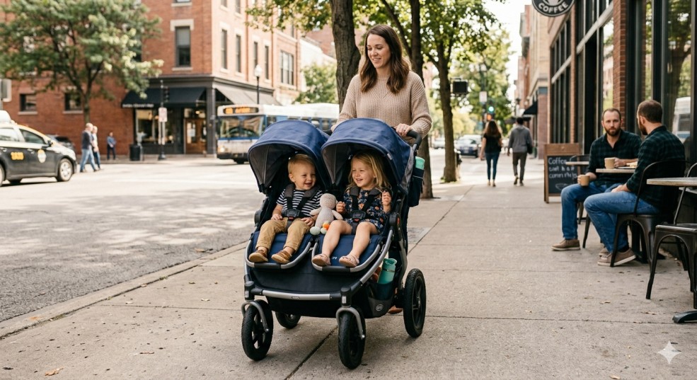 Double Stroller vs Wagon