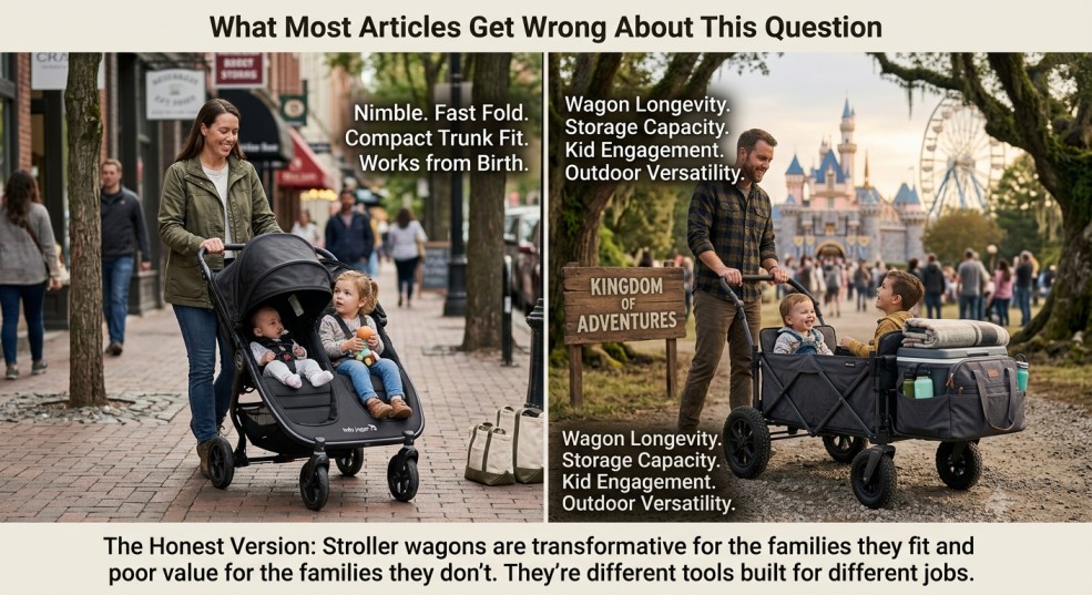 Is a Stroller Wagon Worth It