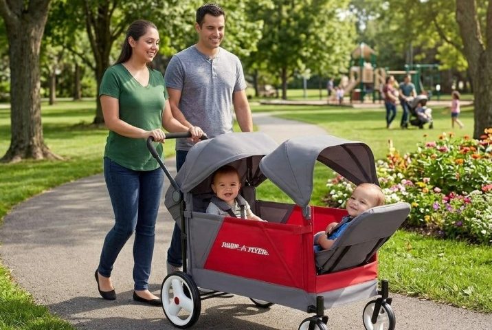 Radio Flyer Discovery Stroll 'N Wagon