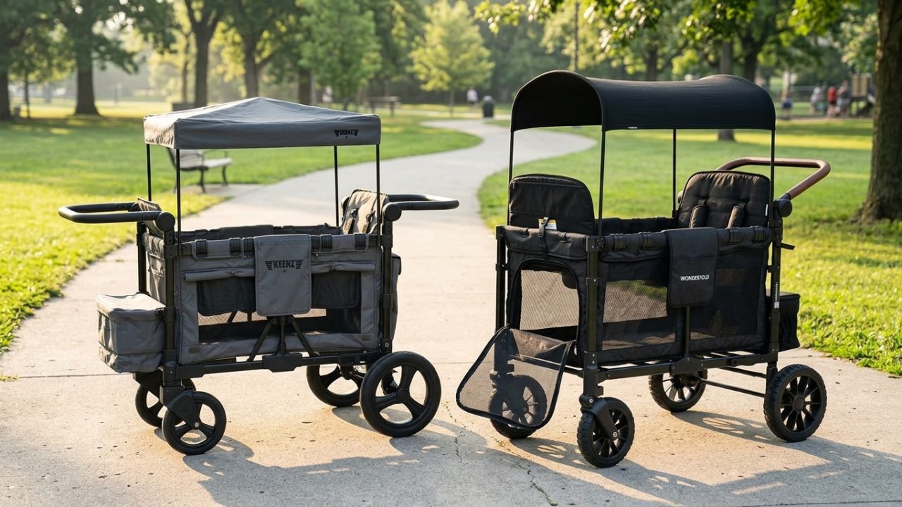 Keenz vs Wonderfold Stroller Wagon