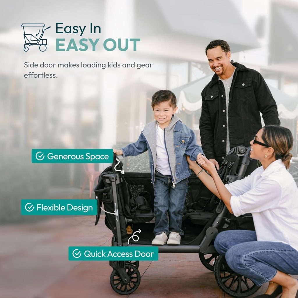 WonderFold L4 Quad Stroller Wagon Review
