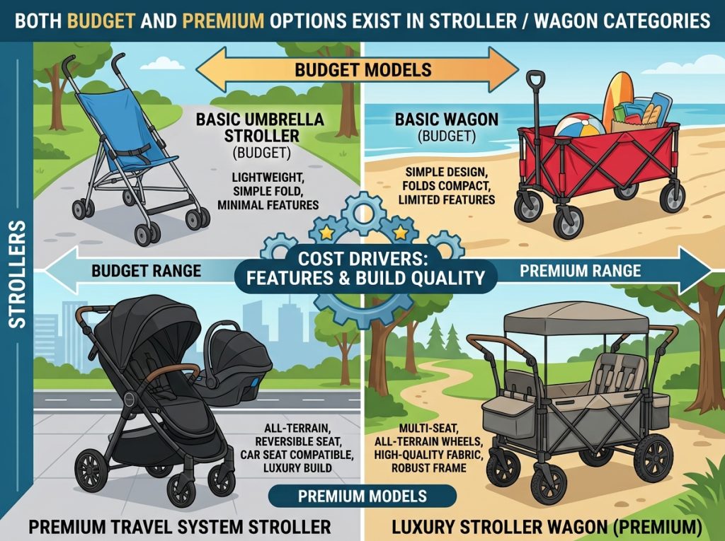 Stroller vs Wagon for Toddlers