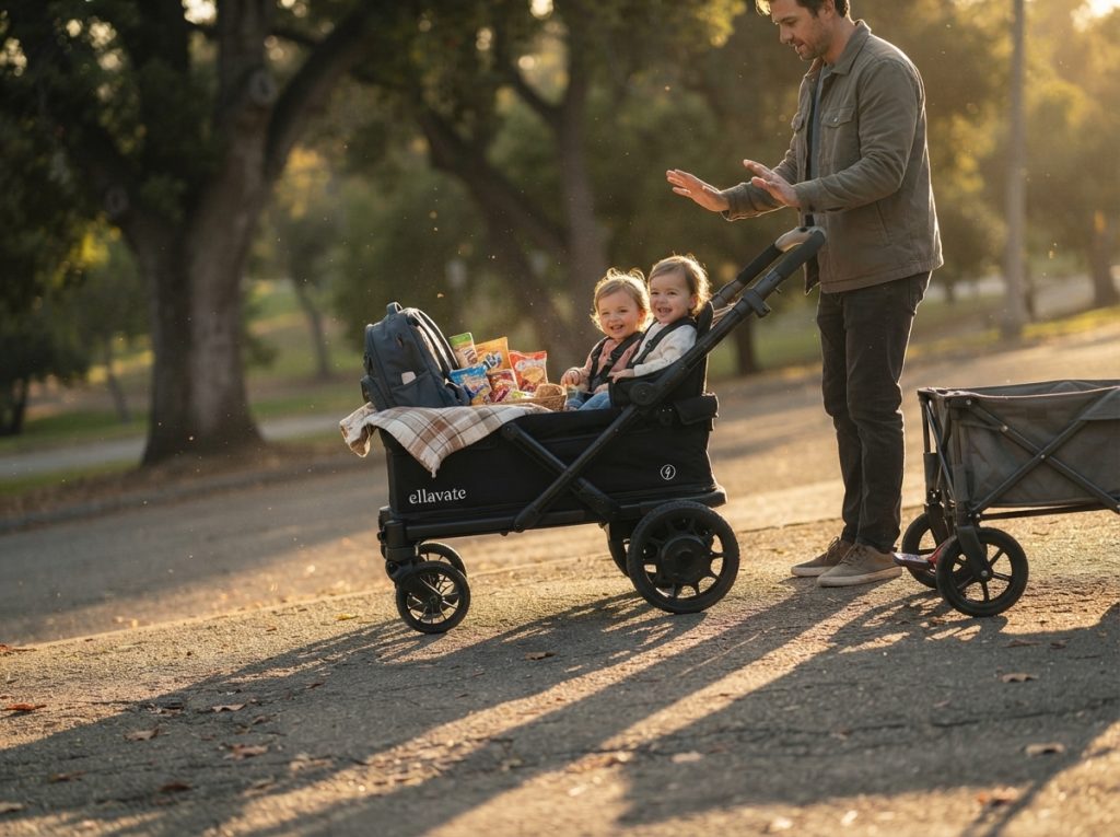 Electric Wagon Stroller