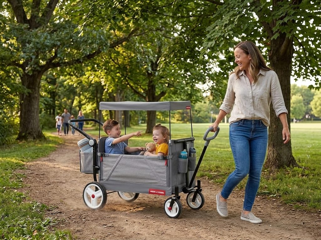 Radio Flyer Odyssey Stroll 'N Wagon Review