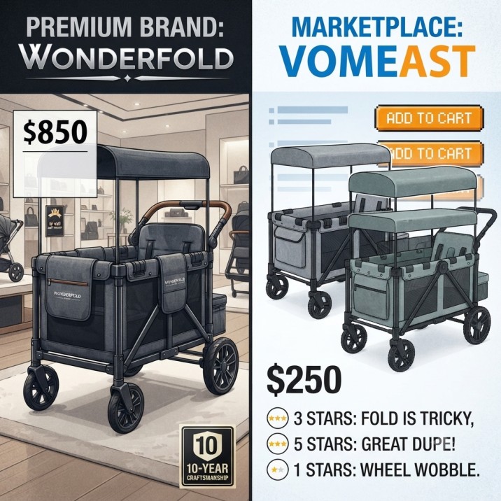 Vomeast Wagon Stroller Review