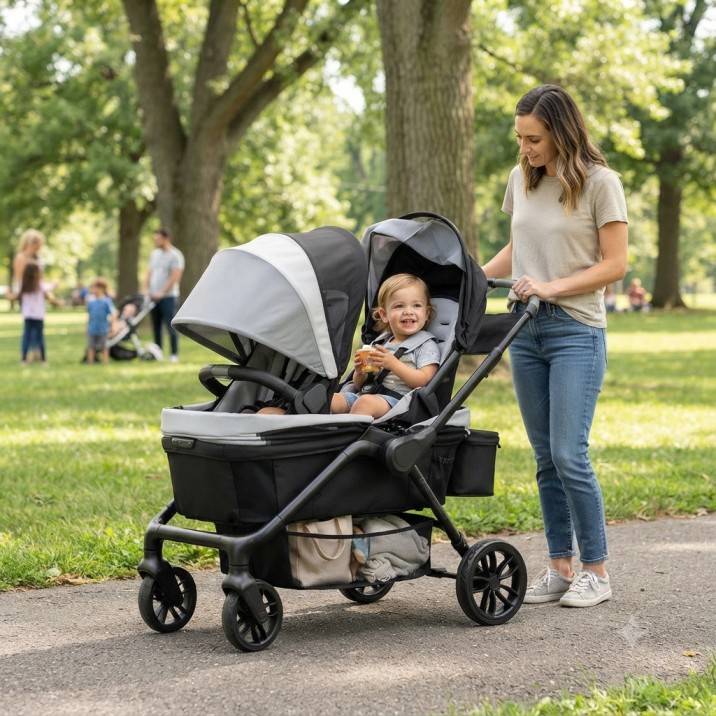 Monbebe Everyday Outings Wagon Stroller Review