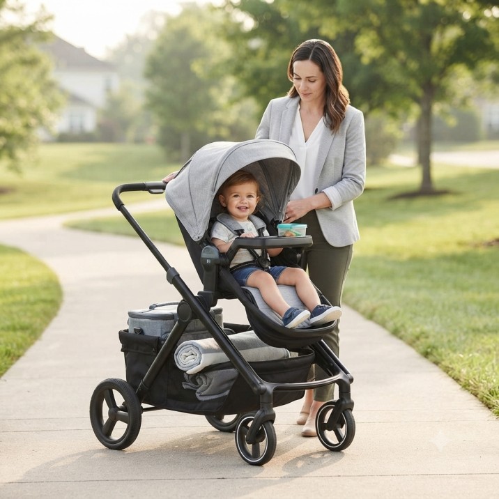 Evenflo Transformer Review: Stroller-to-Wagon
