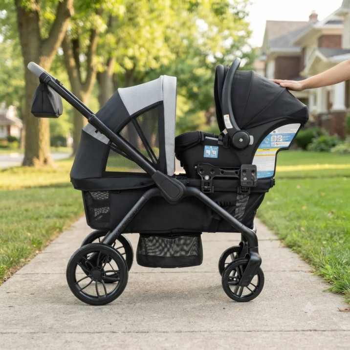 Monbebe Everyday Outings Wagon Stroller Review