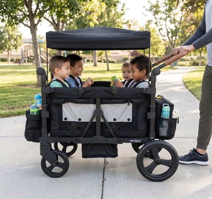 Keenz DUO Stroller Wagon Review