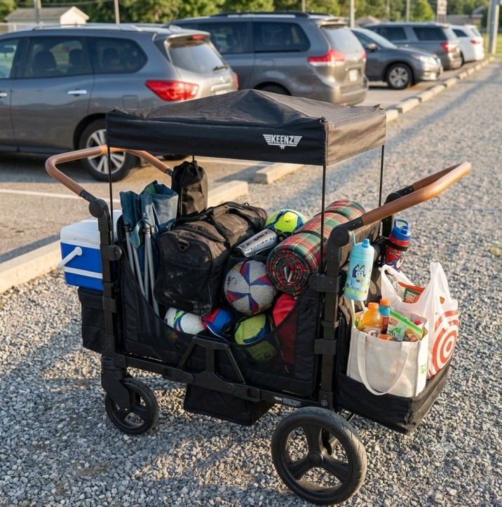 Keenz DUO Stroller Wagon Review