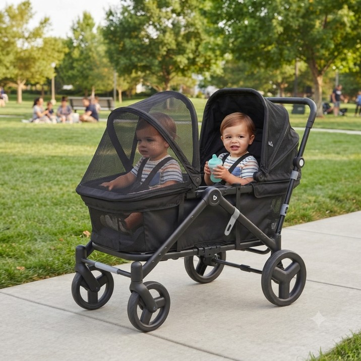Munchkin Ultra-Lite Stroller Wagon Review