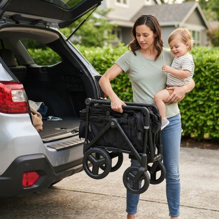 Munchkin Ultra-Lite Stroller Wagon Review