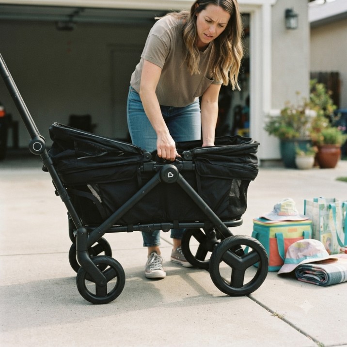 Munchkin Ultra-Lite Stroller Wagon Review