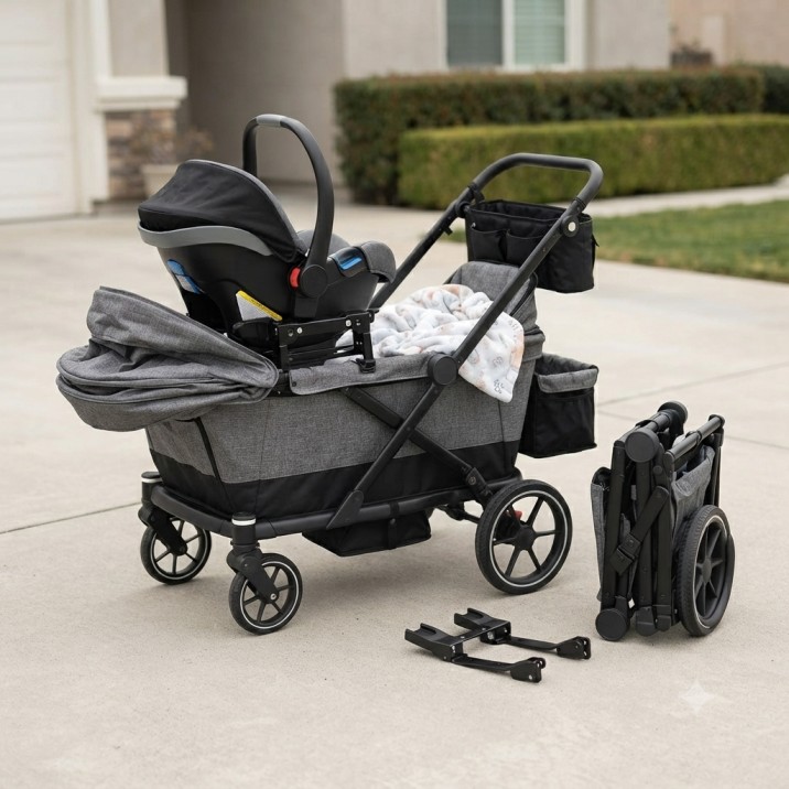 Best Stroller Wagons With Car Seat Adapters