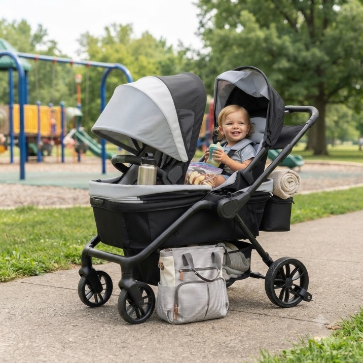 Monbebe Everyday Outings Wagon Stroller Review