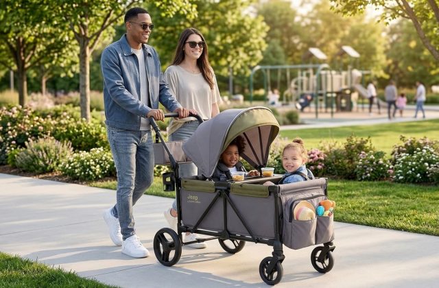 Jeep Sport All-Terrain Stroller Wagon Review