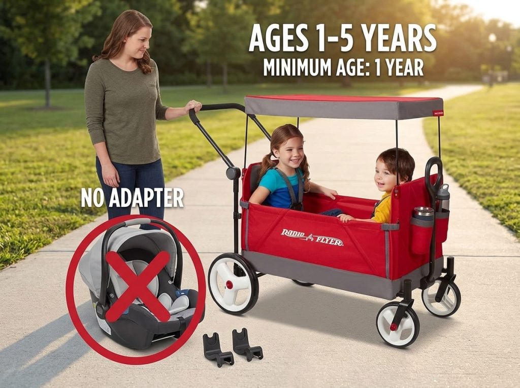 Radio Flyer Convertible Stroller Wagon Review