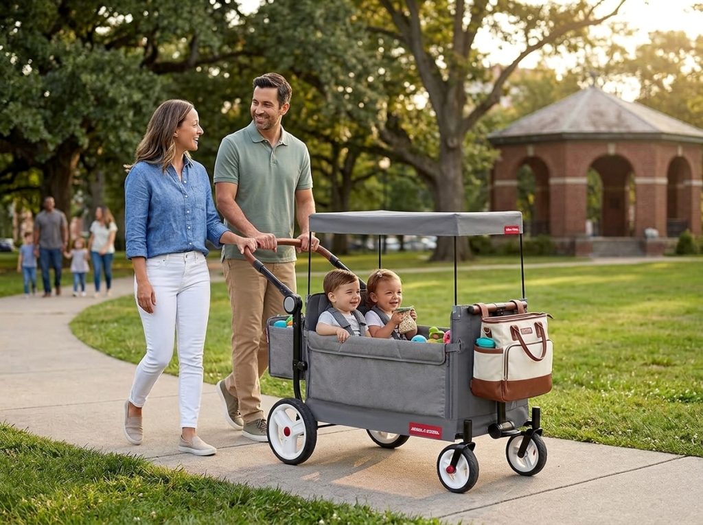 Radio Flyer Odyssey Stroll 'N Wagon Review