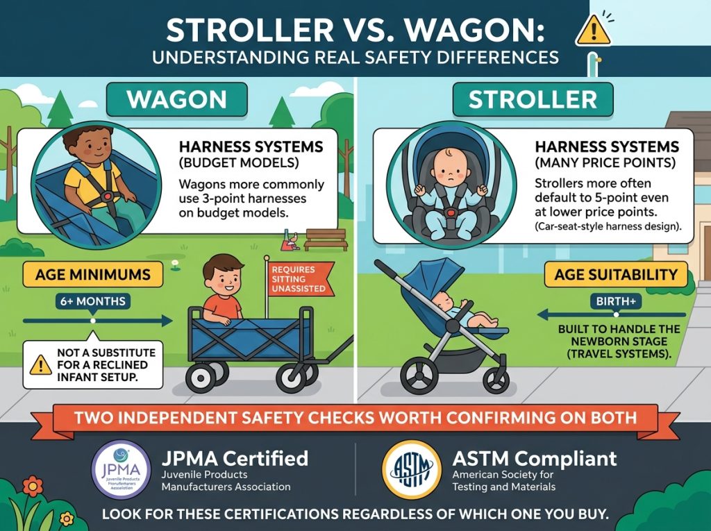 Stroller vs Wagon for Toddlers