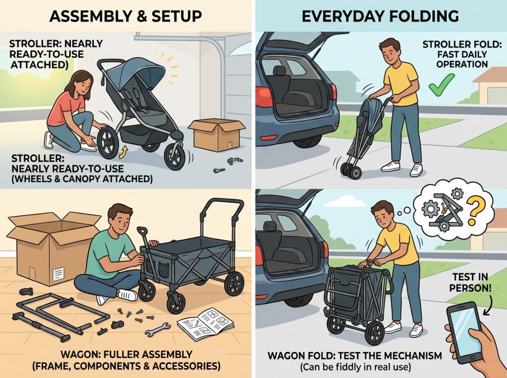 Stroller vs Wagon for Toddlers