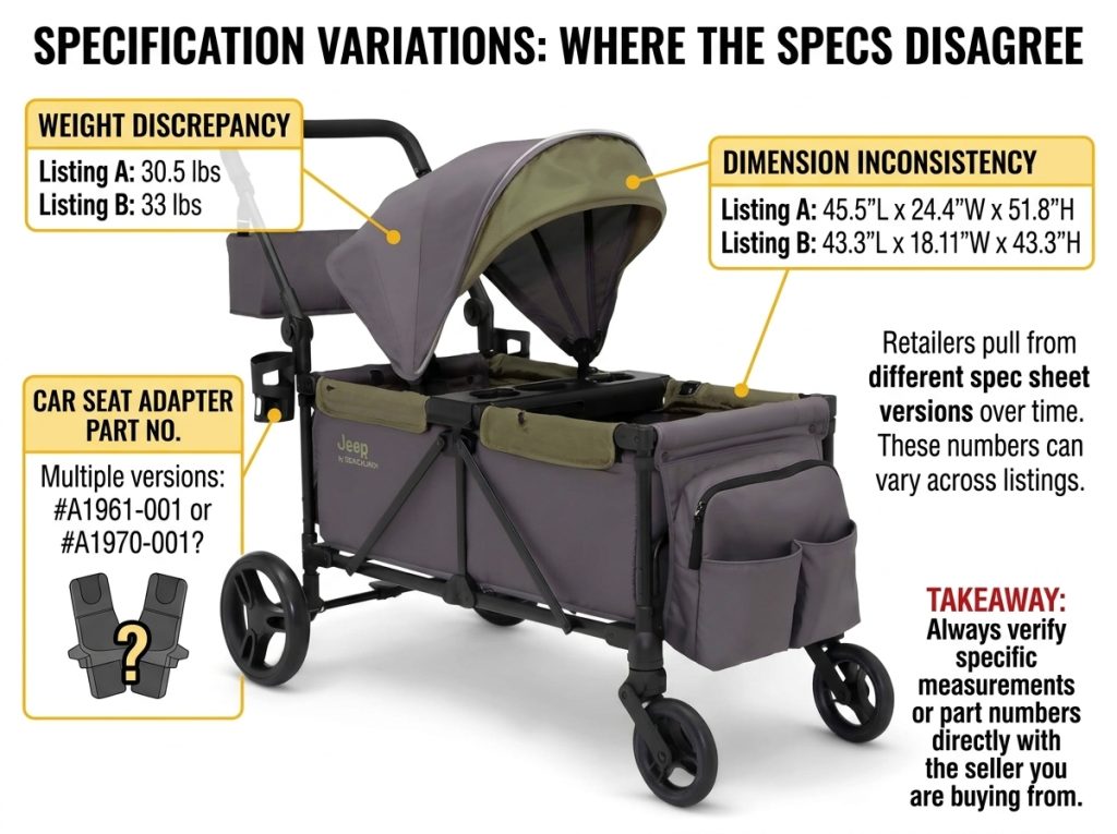 Jeep Sport All-Terrain Stroller Wagon Review 