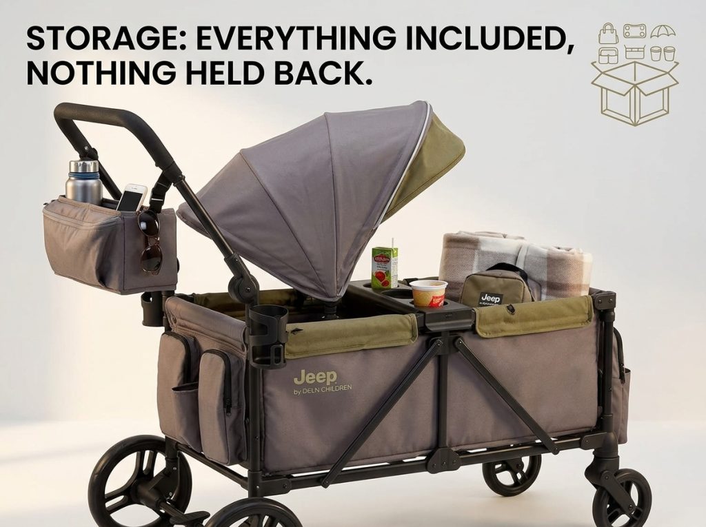 Jeep Sport All-Terrain Stroller Wagon Review 