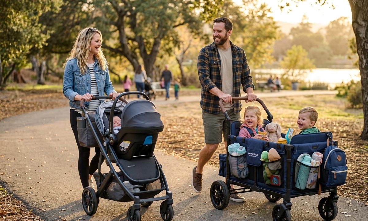 Stroller vs Wagon for Toddlers