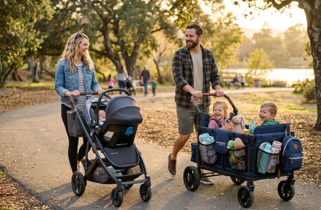 Stroller vs Wagon for Toddlers