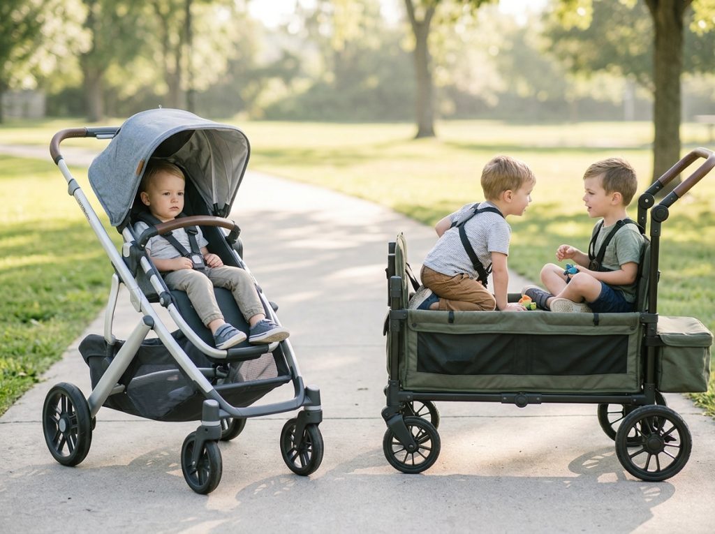 Stroller vs Wagon for Toddlers