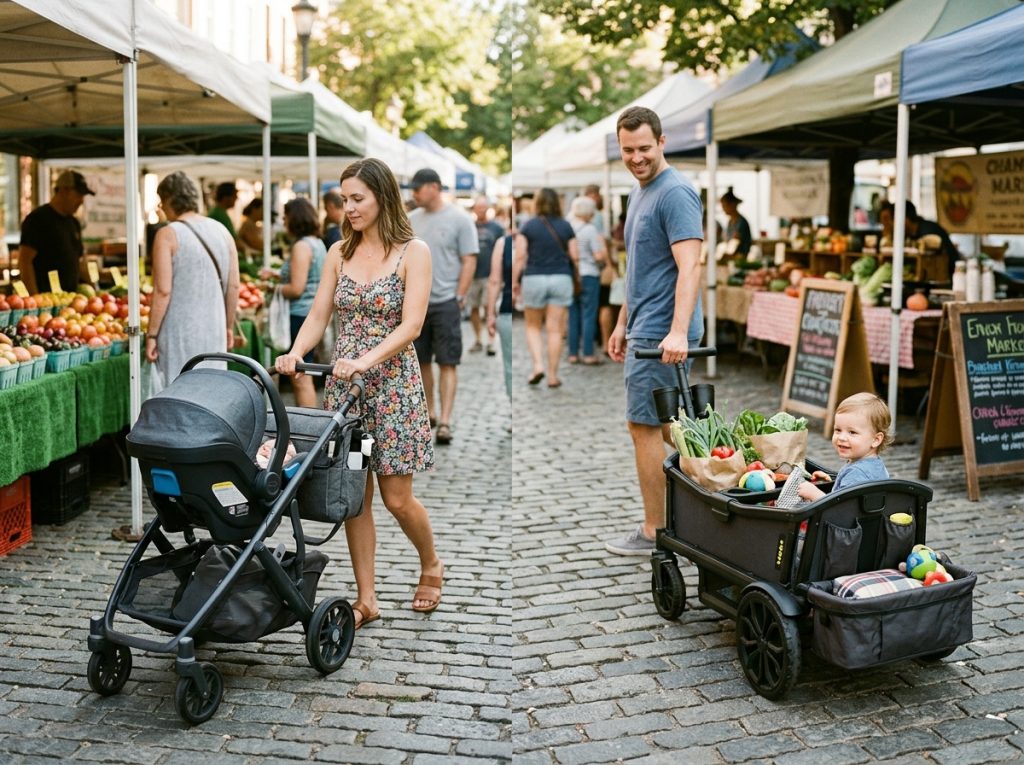 Stroller vs Wagon for Toddlers