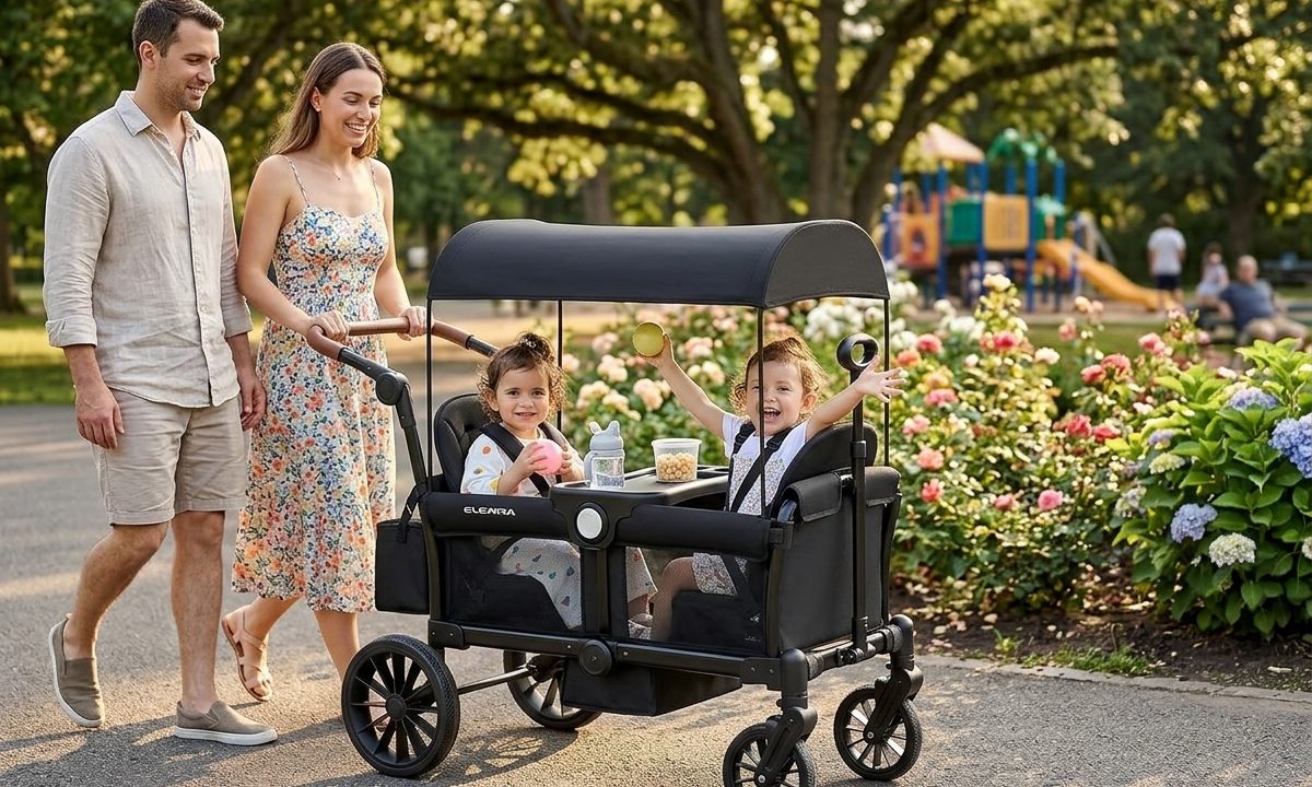Elemara Wagon Stroller Review