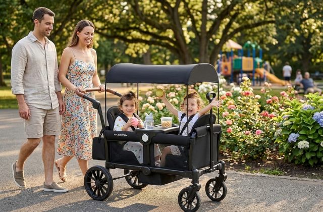 Elemara Wagon Stroller Review
