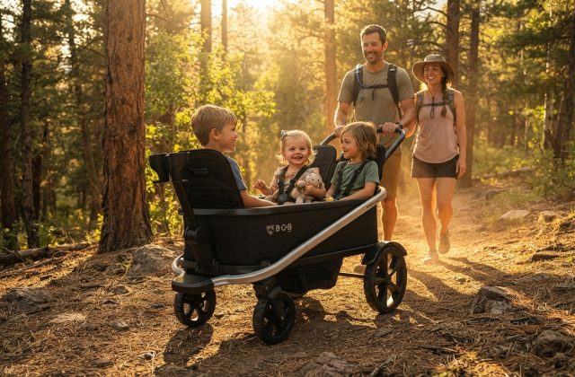 BOB Renegade 3-seat stroller wagon