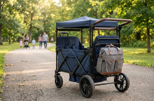 WonderFold X2 Pull-and-Push Stroller Wagon Review