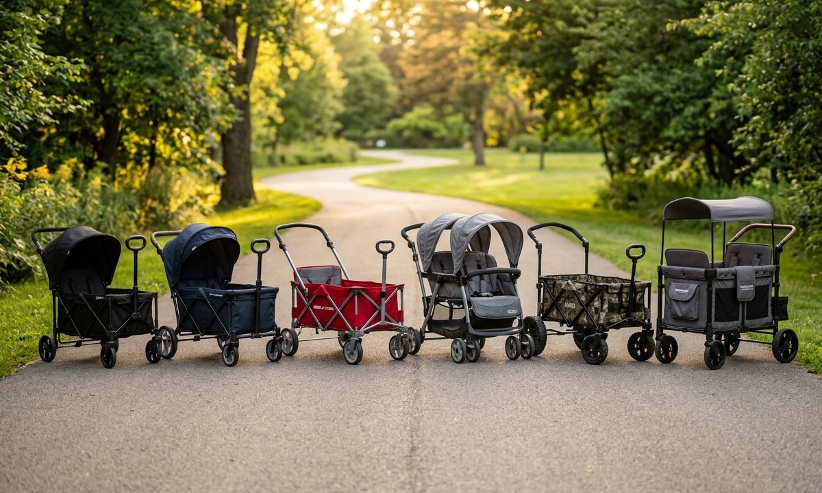 Best Compact & Lightweight Stroller Wagons